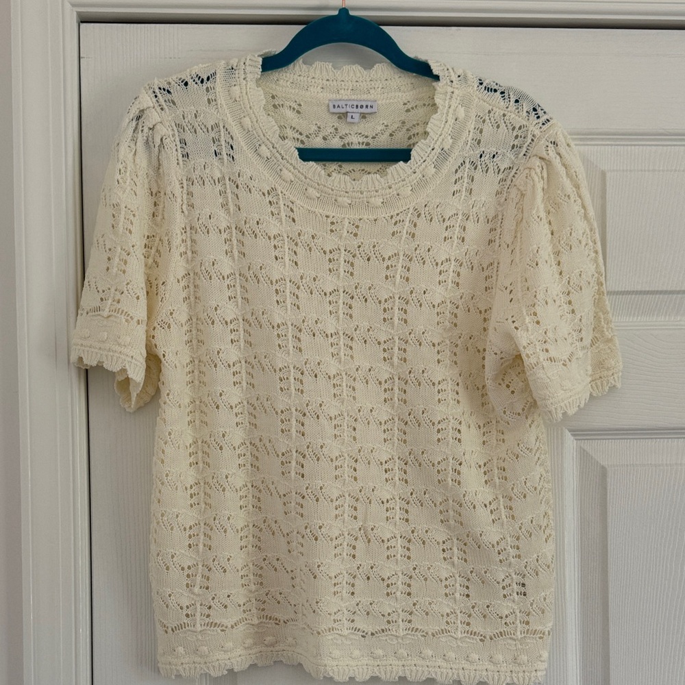 Baltic Born Ivory Lace Blouse